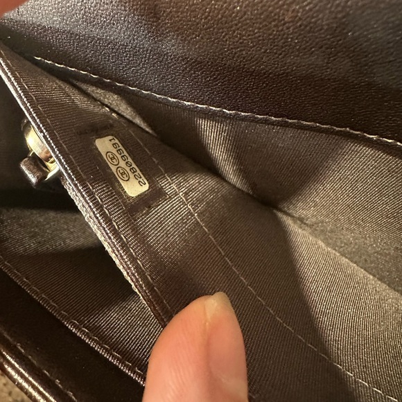 Chanel fine bead work shoulder bag. Gold brown tone. $2000 - Picture 7 of 7